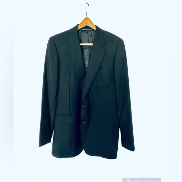 HICKEY-FREEMAN Canterbury Navy Wool Blazer 41L - Picture 1 of 11